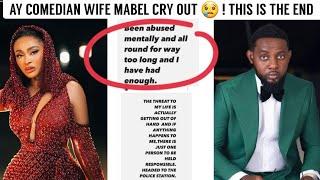 ENOUGH IS ENOUGH ON AßUSE  COMEDIAN AY WIFE MABEL MAKUN BREAK  SILENCE