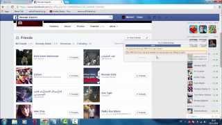 How to delete all friends at once on facebook 2015