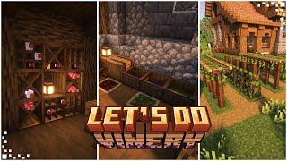 Lets Do Vinery Minecraft Mod Showcase  New Crops Wines and Farming  Forge & Fabric 1.191.20.1