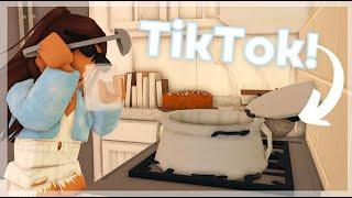 Testing TikTok Building Hacks in Bloxburg  Roblox