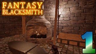 Opening Our New Smithy  Hard Mode - Episode 1  Fantasy Blacksmith