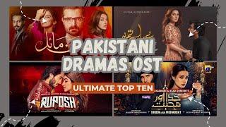 TOP TEN PAKISTANI DRAMA OSTs  BEST DRAMA OST  PART 1