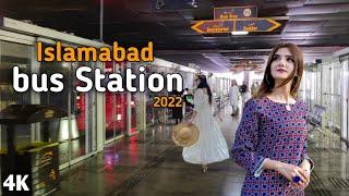 saddar to Kashmir highway - Pakistan Islamabad bus Station 2022 4K