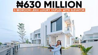 Inside a ₦630 Million $420000 Luxury Duplex in Lekki Lagos  Elevator Pool Cinema & More