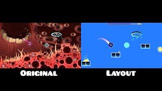 Peaceful Original vs Layout  Geometry Dash Comparison