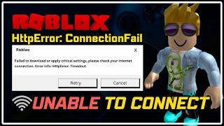 Roblox HttpError  Failed to Download or Apply Critical Settings Please Check Your Internet FIXED