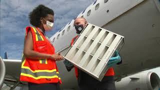 Coronavirus Travel  Exclusive look at United Airlines new COVID-19 cleaning safety measures