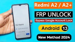 Redmi A2A2+ FRP Bypass Android 13 2024  Redmi A2+ Frp Bypass Android multi tool  Redmi A2 FRP