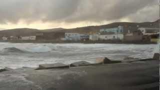 Oleaje muelle Tarajalejo HD.