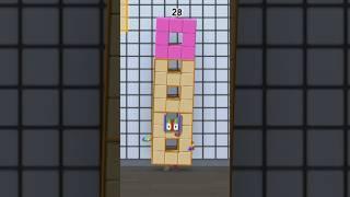 #shorts  Meet Numberblock Twenty-eight  Counting for Kids  Maths Cartoons  @Numberblocks