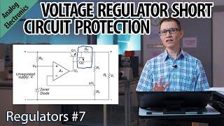 Voltage regulator short circuit protection 7 - Regulators