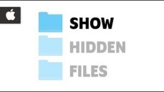 How To Show Hidden Files And Folders On Apple MacBook