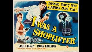 Scott Brady & Mona Freeman in I Was A Shoplifter 1950 - feat. Tony Curtis & Rock Hudson