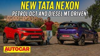 New Tata Nexon review - Fresh look new interior DCT gearbox  First Drive  Autocar India