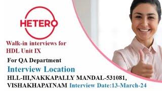 Vizag Jobs #hetero #13march #msc #mpharmacy #jobs #vizagjobs #vizag #visakhapatnam #pharmacy