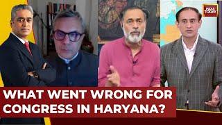 India Today Debate What Went Wrong For Congress In Haryana?  Yogedra Yadav  Rajdeep Sardesai