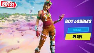 How To Get In Bot Lobbies In Fortnite Chapter 2 Season 5 working on ps4 & xbox