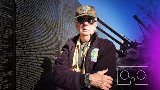 Vietnam Veterans Memorial - Tank Commander Interview VR 180 3D