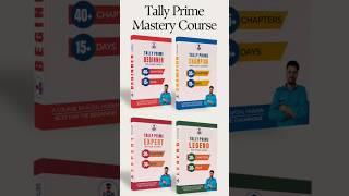 Tally Prime Mastery Course Unleash the Power   are you Ready #tally #tallycourse #tallyprime