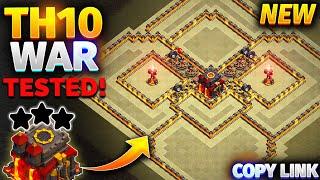 EPIC TH10 WAR BASE + PROOF  CoC Town Hall 10 ANTI 2 STAR WARCWL BASE + LINK  Clash of Clans