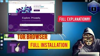 How to Install Tor Browser on Kali Linux  Tor Introduction Fully Explained  100% Working 