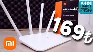 Uygun fiyata Wifi Router & Kablosuz Ağ tekrarlayıcı  #mirouter4C #xiaomirouter #tavsiye #a101online