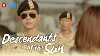 Descendants of the Sun - EP3  Song Joong Ki Comes Out Of Airplane To Greet Song Hye Kyo Eng Sub