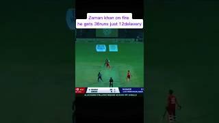 Zaman khan batting highlights champions cup 2024#cricket ..#jabir #babarazam