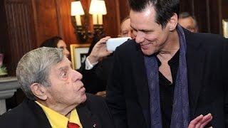 Jerry Lewis Celebrates Birthday With Jim Carrey