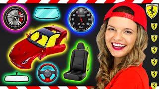 Learn Car Parts for Toddlers - Windshield Tires Rims & More  Speedie DiDi Toddler Learning Video