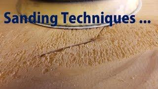 Sanding Techniques - Beginners #13 - woodworkweb
