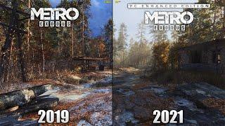 Metro Exodus 2019 vs Metro Exodus Enhanced Edition 2021  GraphicsPerformance Comparison