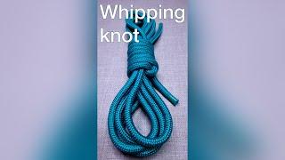 Whipping knot.                     #knot #rope #loop #bend #cord #line #tourism #tie #camping #hitch