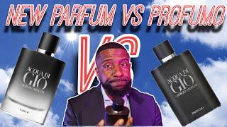 NEW Acqua Di Gio Parfum Vs Acqua Di Gio Profumo Is This Worth Purchasing?