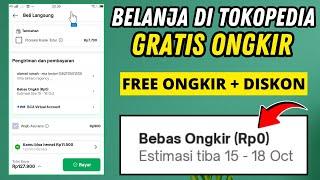 Cara Gratis Ongkir Belanja di Tokopedia & Pilih Seller Terpercaya