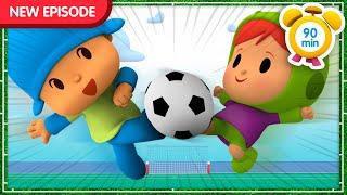 NEW SPECIAL ️ POCOYO ENGLISH ️ The Big Football Match 90 min Full Episodes VIDEOS & CARTOONS