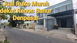 jual Ruko murah Dekat Renon dan Sanur Denpasar Bali