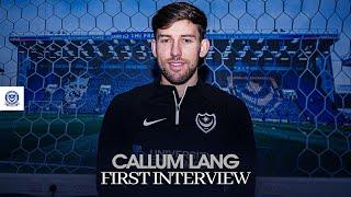 Im Excited To Get Started   Callum Langs First Pompey Interview