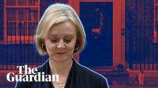 Liz Truss lettuce and a lectern 25 hours of chaos in three minutes