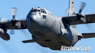 C-130 Hercules Capabilities Demo - Cleveland Airshow 2023