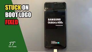 Samsung Galaxy A50s Stuck on Boot Logo Fixed Tutorial  Tech Tomer