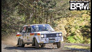Fiat 131 Abarth Rally Car - On the limit Full sound HD