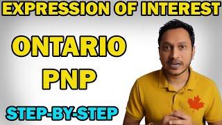 OINP EOI Step-by-Step Application Process  Expression Of Interest  Canada 2024