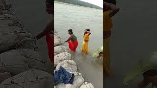 Ganga Snan 2023  Purnima snan  Ganga snan vlog  Open bath in Ganga #gangasnan2023 #ganga#viral