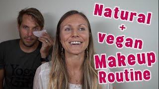 MY NATURAL + VEGAN MAKEUP ROUTINE  Yoga Girl  Rachel Brathen