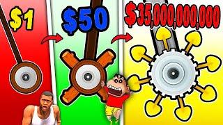 NOOB vs PRO vs HACKER in CRAFT DRILL CLICKER with SHINCHAN and CHOP