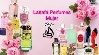 Perfumes Lattafa mujeres clones عطور لطافة النسائية lattafa perfumes dupe