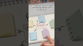Give using sticky notes a try for creating mind maps #shorts