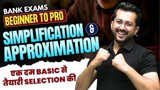 Simplification & Approximation  Bank Exams Beginner to Pro 2024  Aashish Arora Quant