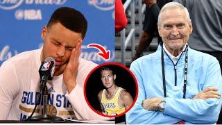 Steph Curry Emotional Reaction on Jerry West Death video will make you cry